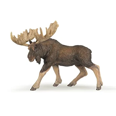 Image of Papo WILD ANIMAL KINGDOM Tiere Figurine, 50065 Moose, Multicolour