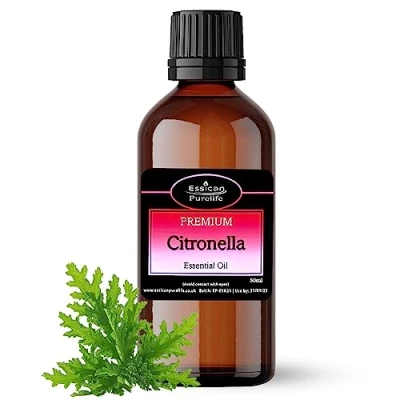 Image of Citronella Essential Oil 50ml 100% Pure Oils, for Humidifier, Diffusers, Aromatherapy Oils Insect Repellent Oil, Mosquito