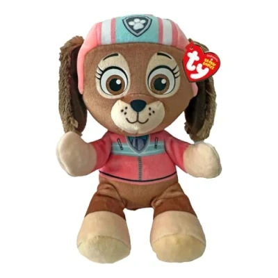 Image of TY Liberty Paw Patrol Soft Plush Toy for Kids, Cuddly Teddy Collectible Stuffed Toy, Beanie Babies Range, Regular