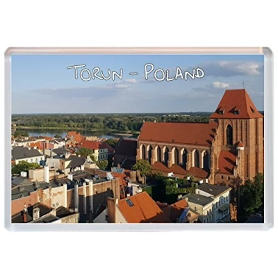 Image of Torun Poland Jumbo Fridge Magnet Gift/Souvenir/Present