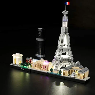 Image of LIGHTAILING Light Set For (Architecture Paris) Building Blocks Model Led kit Compatible With Lego 21044(NOT Included The Model)