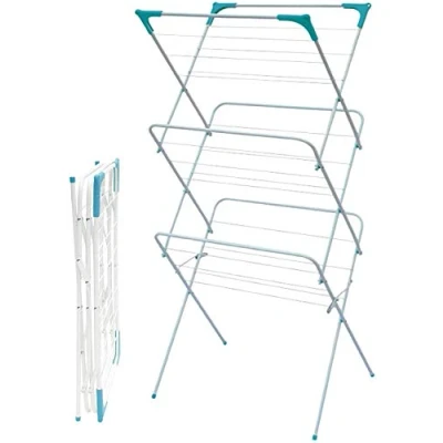 Image of 3 Tier Laundry Concertina Clothes Horse Airer by Unknown
