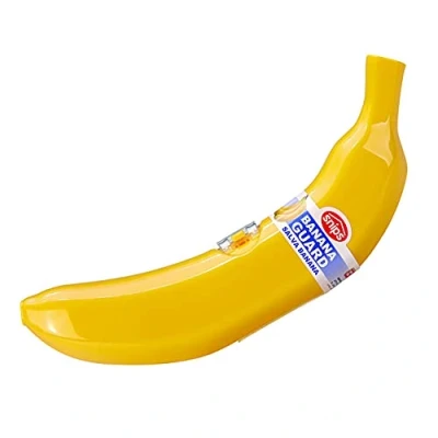 Image of Snips Banana Holder Food Storage Container, Saver 25 x 5 5cm Protector, Made in Italy 0% BPA and Phthalate Free