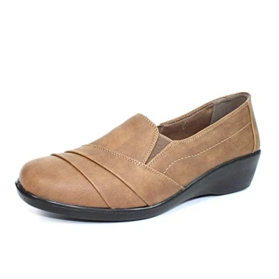 Image of Lunar Elizabeth Comfort Shoe 7 UK Tan