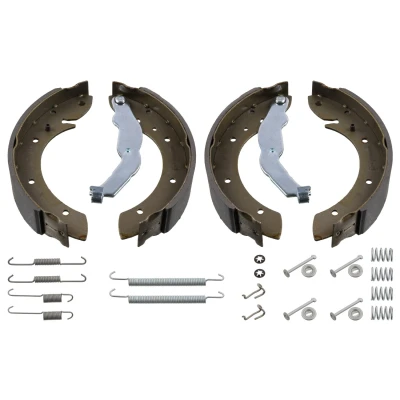 Image of 34211160504, 34219067127 Brake Shoes FEBI BILSTEIN 30594 Rear Axle 229mm 42mm with attachment material BMW: 3 Coupe, Compact