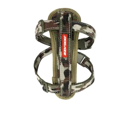 Image of EZYDOG Classic Chest Plate Harness Dog Small, Medium, Large, K9 Harness, Reflective Stitching, No Pull, Breathable (Camo)