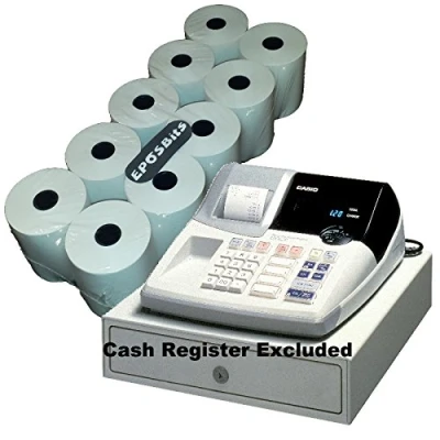 Image of EPOSBITS® Brand 10 Rolls for Casio 120CR 120 CR Cash Register