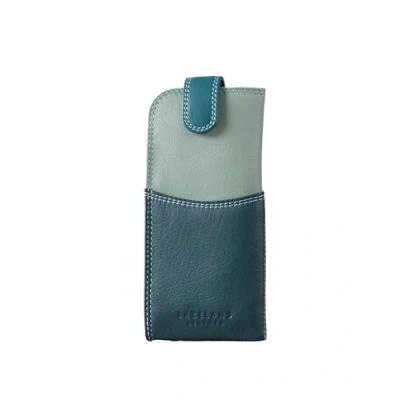 Image of Lakeland Leather Real Glasses Case (Green Multi)
