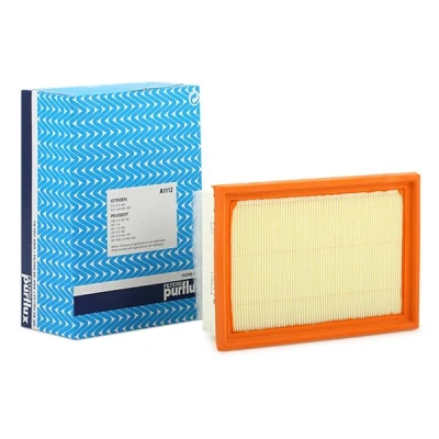 Image of GAF119 Air Filter PURFLUX A1112 85mm 169mm 246mm Insert PEUGEOT: 206 Hatchback, 307 SW, CITROËN: C4 I Coupe