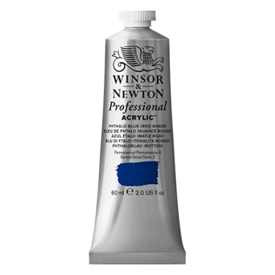 Image of Winsor &amp; Newton 60 ml Professional Acrylic Colour Phthalo Blue Red Shade