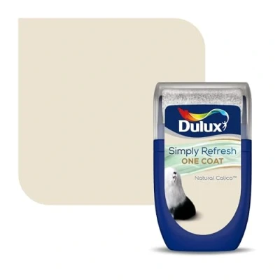 Image of Dulux Simply Refresh Tester Paint Natural Calico 30ML 5382941