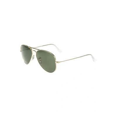 Image of Ray Ban Aviator Large Unisex Sunglasses, Size: 55, Goldfarben