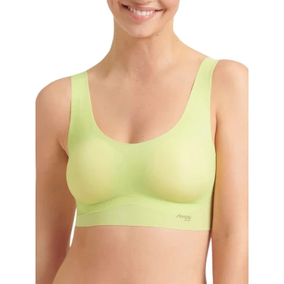 Image of Sloggi Womens ZERO Feel Top Green Polyamide Size Small