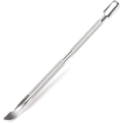 Image of Cuticle Pusher Stainless Steel Dual Head Nail Scraper for Gel Nails Uv Polish Remover Tool Stick Fingernails and Toenails