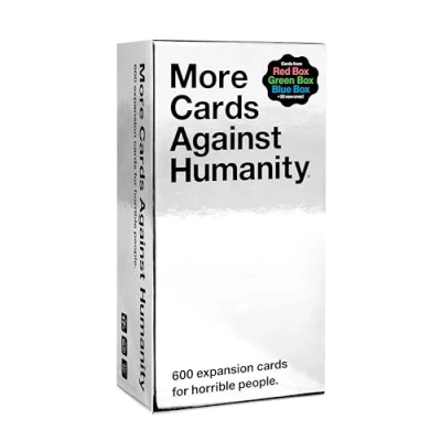 Image of More Cards Against Humanity 600 card Expansion Includes The Best from Red Box, Blue and Green Box