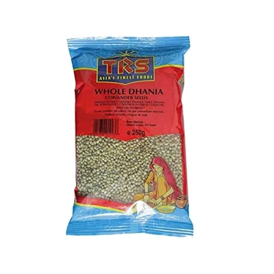 Image of TRS Whole Dhania (Coriander Seeds) 250g