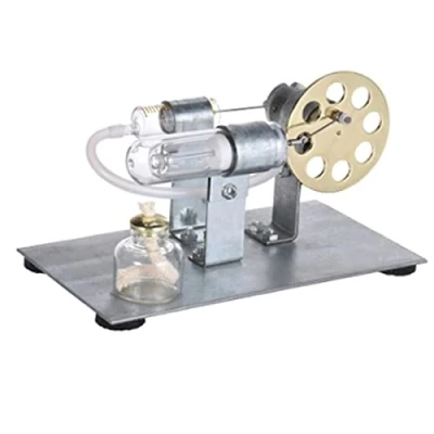 Image of Deuson Stirling Engine Motor Kit Mini Hot Air Model Streaming Power Physics Experiment Educational Toy Learning Science Toys for Kids Students N