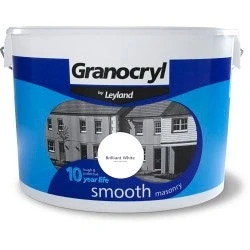 Image of Granocryl Smooth Masonry 10L Brilliant White