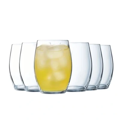 Image of Chef &amp; Sommelier Cheer Up 32cl Crystal Low Tumblers Set of 6 Modern Design