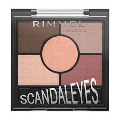 Image of Rimmel Scandaleyes 5 Pan Eyeshadow Palette, Rose Quartz