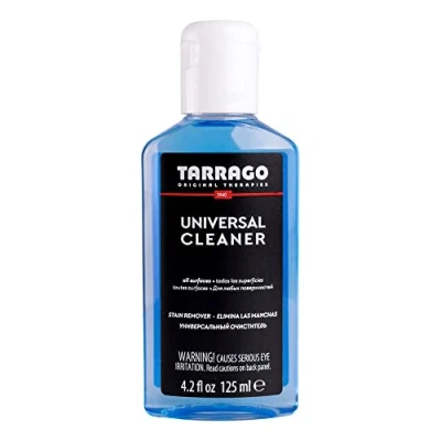 Image of Tarrago Universal Cleaner 125 ml Leather Goods and Upholstery Cleaning Liquid for Leather, Suede, Nubuck Textile Colorless Suitable All Surfaces Eliminate Stains