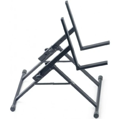 Image of Stagg GAS 5 Adjustable Amp/Monitor Stand Black
