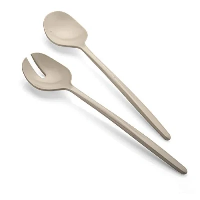 Image of Guzzini Tierra, Recycled Plastic Salad Cutlery Dove Grey, 30 cm 106101158