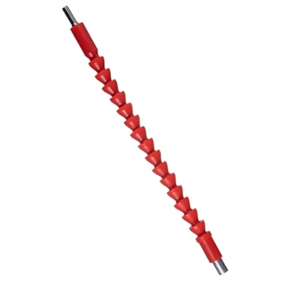 Image of YoiYee Flexible Drill Bit Extension with Magnetic Hex Soft Shaft Connect Drive Tip Kit Adaptor Screwdriver for Tight Spaces, Red