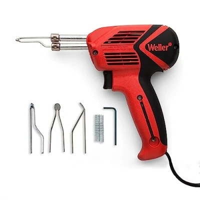 Image of Weller WLG9400K23G 140W/100W Soldering Gun Kit, for Heavy Duty Soldering, Cutting, and Smoothing Applications