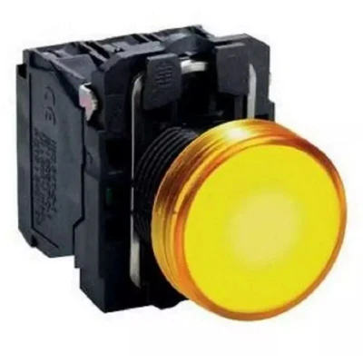 Image of Schneider Electric XB5AVB5, Pilot Lite 24V Yellow LED