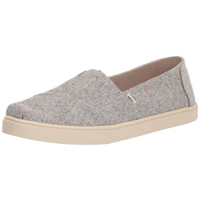 Image of TOMS Women&#039;s Alpargata Cupsole Sneaker, Grey, 3 UK