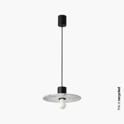 Image of Confetti 300 Dome Pendant Lamp Recycled Marmoreal Ø30cm