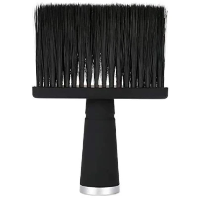 Image of Vain Neck Duster Brush for Barbers Soft Hair Cutting and Cleaning Hairdressers (Black)