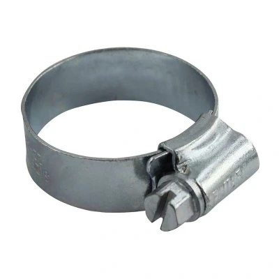 Image of 5x Faithfull 1A Hose Clip Zinc MSZP 22 30mm FAIHC1AB