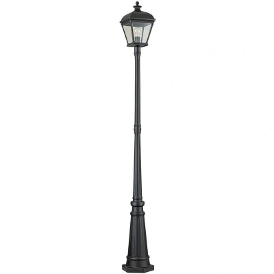 Image of Bayview Outdoor Lamp Posts, Black IP44