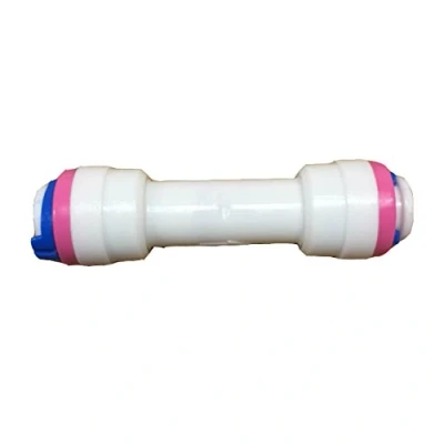 Image of 1/4&quot; Inline Check Valve Pushfit Reverse Osmosis One Way Non Return Fitting
