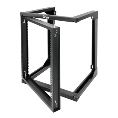 Image of Tecmojo 12U Wall Mount Rack, Server Rack,Open Frame Rack,Network Rack for 19inch Computer/AV/Data/IT/Media Equipment,18inch Depth,16inch Apart Mounting Holes,Swing Gate (12U/18inch Depth)