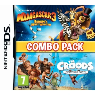 Image of Madagascar 3/The Croods Double Pack (Nintendo DS)