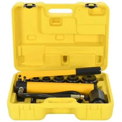 Image of vidaXL Hydraulic Crimping Tool Set 22 60 mm