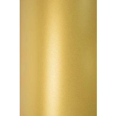 Image of Netuno 10 x Glossy Gold Pearlescent Cardboard 300 g A5 148 210 mm Sirio Pearl Aurum Decorative Paper Metallic Effect for Invitations Greeting Cards DIY Entrance Tickets Place