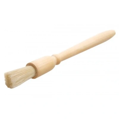 Image of Wood and Pure Bristle Pastry Brush