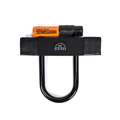 Image of Restrap Lock Holster Anti Theft Door, Attachment, Belt, Unisex Adult Carrier, Black