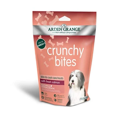 Image of Arden Grange Crunchy Bites Salmon Dog Food, 225 g