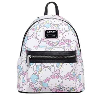 Image of Loungefly Sanrio Hello Kitty Pastel Women&#039;s Double Strap Shoulder Bag Purse, Multicolor, One Size, Sanbk0288