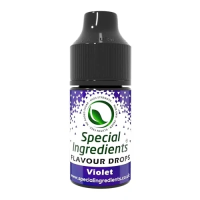 Image of Violet Flavour Drop 30ml Highly Concentrated Versatile Food Flavouring Vegan, Non GMO, Gluten Free