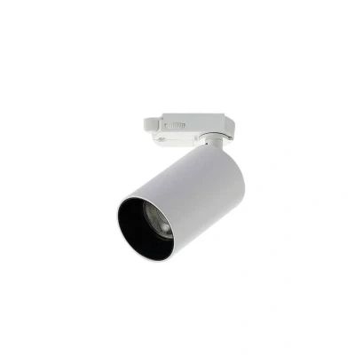 Image of Arcchio track spotlight Brinja, white, Ø 6cm, 3 phase, GU10