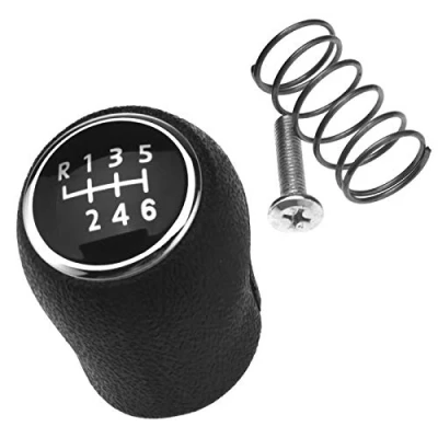 Image of 6 Speed Shift Stick Gear Knob Gp OEM 7H0711113 Compatible with VW Transporter T5 &amp; T5.1