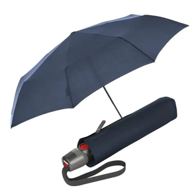 Image of Knirps 9532011200 T.200 Medium Duomatic Folding Umbrella Navy