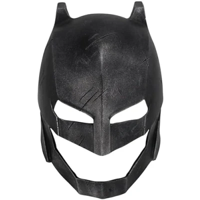 Image of Next Level Cosplay Prop Replica Batman Armored Resin Mask Perfect for Fancy Dress Halloween &amp; Cosplay, and Themed Events