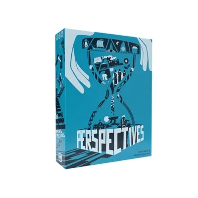 Image of Space Cowboys Perspectives Blue Box Cooperative Mystery Card Game Ages 12+ 2 6 Players 90 Minutes Playing Time